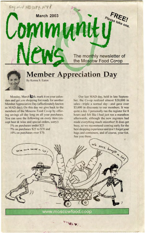 Community News March 2003
