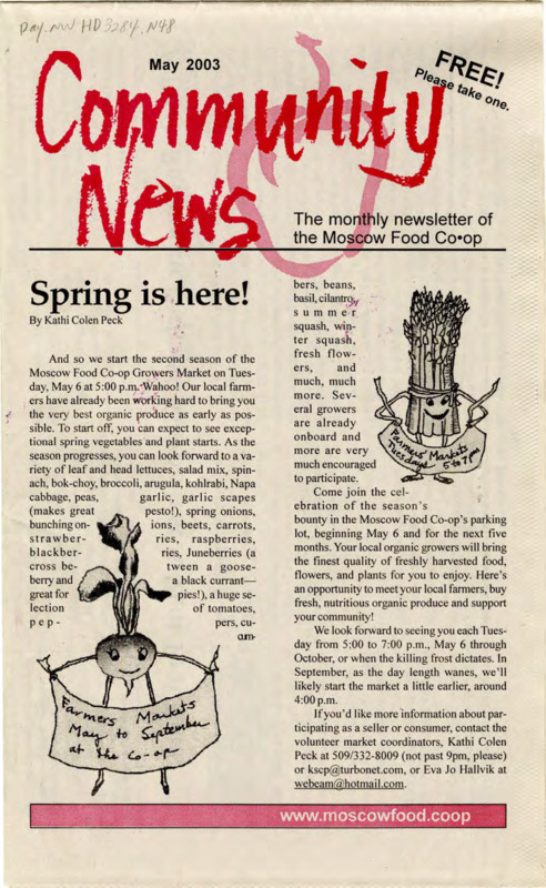 Community News May 2003