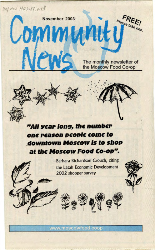 Community News November 2003