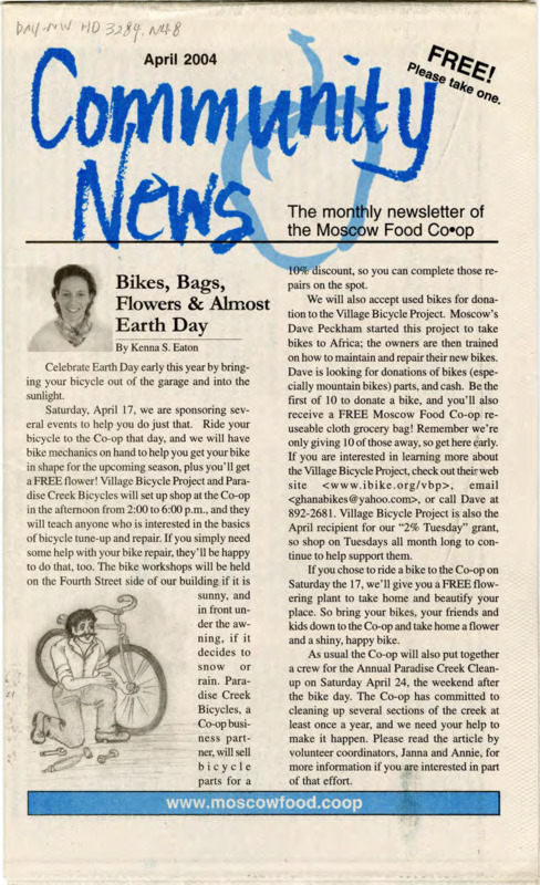 Community News April 2004