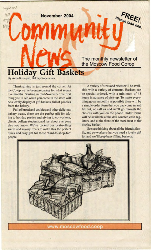Community News November 2004