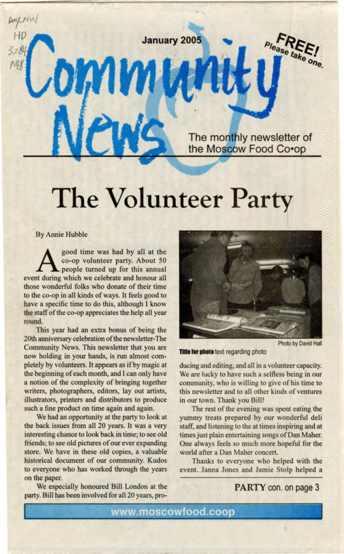 Community News January 2005
