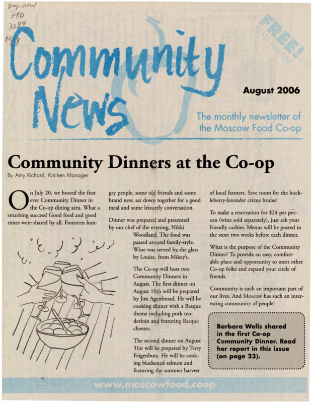 Community News August 2006