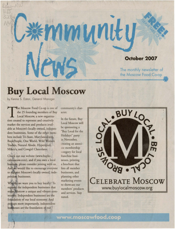 Community News October 2007