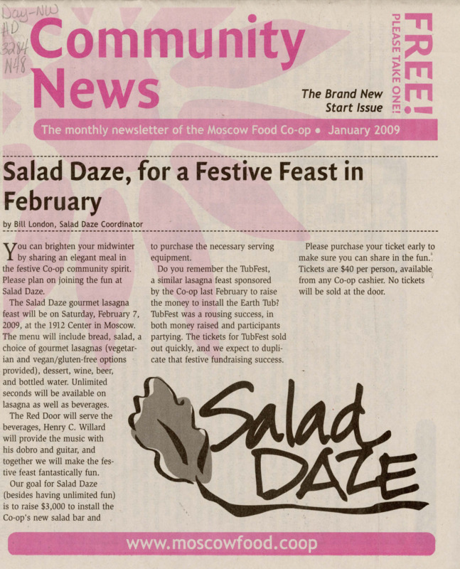 Community News January 2009