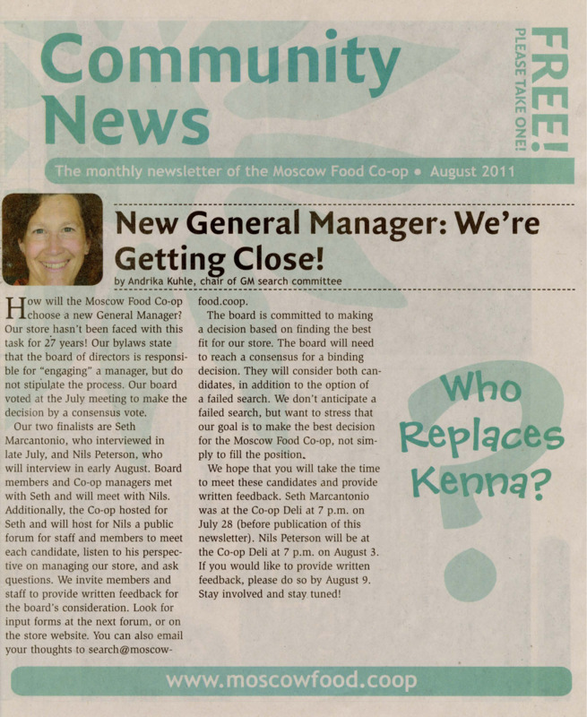 Community News August 2011