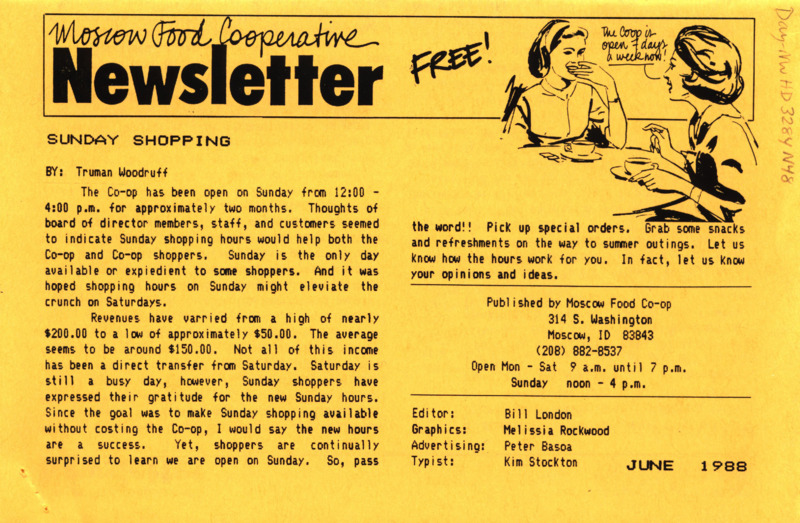 Newsletter June 1988