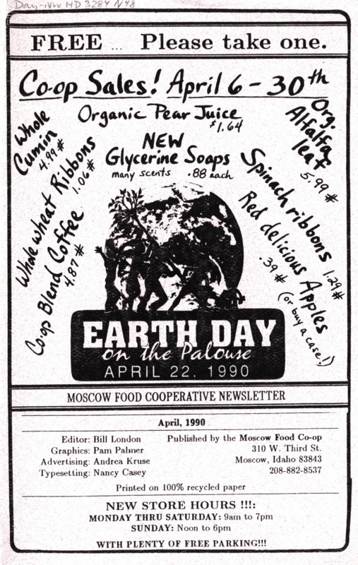Newsletter April 1990