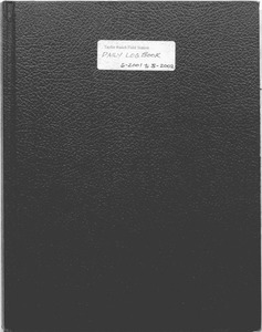 Taylor Ranch Log Book, June 2001-May 2002