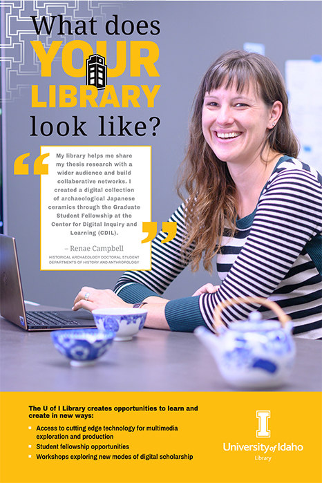 Renae Campbell My Library Poster
