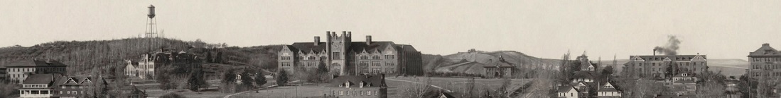 1917 panoramic photograph of the University of Idaho campus