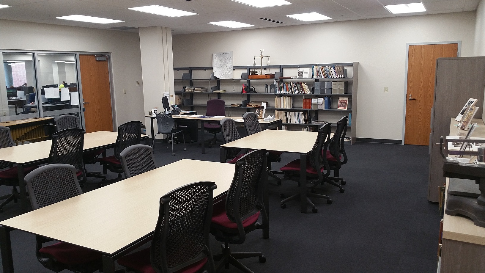 reading room tables