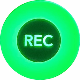 Green REC button