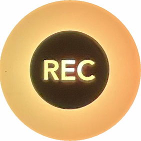 Orange REC button